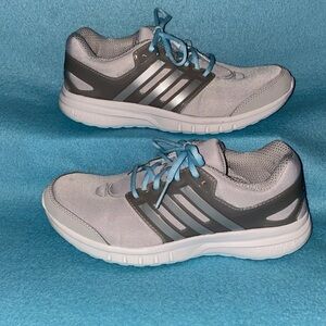 ADIDAS Galaxy Elite 2 running shoes gray blue  Supercloud soft comfy size 8.5